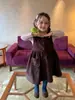 Otoño 2026 Ropa Nueva para Niños Estilo Coreano Ropa para Niños Niñas Sin Mangas Pana Vestido de Princesa Estilo Otoño Vestido Chaleco