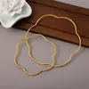 Placket metálico retro transfronterizo 100 mm pasador creativo en forma de ola anillo de contrapresión accesorios chapados a mano diy