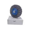 Escova de arame para furadeira elétrica M14 com porca escova de arame abrasivo roda de polimento escova para escovar grão de madeira escova de roda de polimento