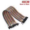 Cable de conexión de color DuPont línea hembra a hembra macho a hembra macho a macho 40P 10/15/30/20/40CM