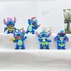 Llavero Colgante de Lilo y Stitch Llavero de Stitch Colgante Pequeño Muñeca de Resina Máquina de Regalos Pequeños