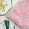 Tecido para Bordado de Vestido de Casamento Flor de Seis Pontas, Diversos Estilos em Estoque, Adereços e Acessórios para Roupas Infantis, Tecido para Bordado de Barra
