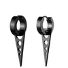 Estilo Coreano Clips Redondos Triangulares para Oreja Hebillas de Oreja de Acero Inoxidable Pendientes Accesorios Unisex Pendientes Geométricos Pendientes Geométricos Simples