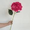 Flor Artificial para Boda Rama Única Hortensia Grande Decoración de Salón de Bodas Base para Arreglo Floral Decorativo Hortensia Disponible