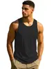 Camiseta sin mangas interior para hombre transfronteriza Amazon verano comercio exterior corte ajustado casual color liso transpirable chaleco deportivo