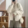 Top de Punto Holgado con Cuello Redondo y Diseño Retorcido Estiloso para Mujer Estilo Coreano Dongdaemun Nueva Llegada Cardigan de Punto Estilo Coreano para Primavera, Otoño e Invierno