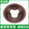 Almofada de salão de beleza Almofada de rosto com furos para massagem Almofada de cabeça Almofada de cabeça Almofada de látex Almofada de rosto de silicone com fundo rígido