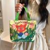 Bolso de Lona de Moda para Mujer 2026 Nuevo Modelo Bolso Tote Bolsa para Lonchera Minibolsa de Mano Bolsa para Almuerzo de Estudiante y Viajero al por Mayor