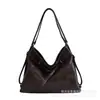 Bolso de gran capacidad con diseño de nicho moderno, nuevo y elegante bolso de hombro tipo tote de color liso con textura para mujer, otoño e invierno 2026