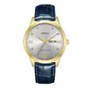 ORSGA Reloj de Moda de Negocios para Hombre Calendario Doble Diamante Clásico Lujo Ligero Fábrica Comercio Exterior Transfronterizo En Vivo Reloj de Cuarzo