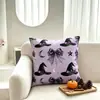 Funda de Almohada Decorativa de Halloween Calabaza Cosecha Otoño Acción de Gracias Cojín Enrollable para Sofá Exclusivo para Amazon