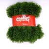 Decoración navideña, tira de lana de PVC, tira de césped, tira de color, cifrado, guirnalda de ratán verde navideño, diseño de escena, suministros de decoración