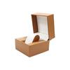 La Caja de Relojes Más Vendida del Sudeste Asiático con Costura en Ángulo Recto, Caja de Empaque para Relojes de Cuero PU con Tapa abatible, Caja de Almacenamiento para un Solo Reloj al por Mayor
