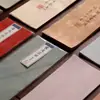Papel de Rollo Largo, Papel Semi-Crudo, Papel de Carta, Papel para Caligrafía, Papel Especial para Escritura con Pincel, Papel Pequeño de Escritura Regular, Papel para Obras de Arte, Teñido y Dorado con Cera
