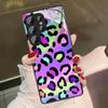 Adecuado para Funda de Teléfono Móvil Samsung A16 A72 S25Ultra Estampado de Leopardo S26 Vidrio A32 Funda Protectora S23 Color Degradado A56