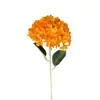 Cabeça única 90 peças de hortênsia de cinco pontas flor artificial arranjo de flores para fila de casamento guia de caminho arranjo de flores mar de flores ao ar livre decoração flor artificial