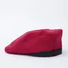 Boina de Camarero Malla Transpirable Gorra de Chef Logo Impreso Bordado Gorra Adelante Catering Té de Leche Hornear Gorra de Trabajo