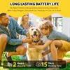 Dispositivo de Treinamento de Animais de Estimação com Controle Remoto, Coleira Inteligente, Coleira de Choque Elétrico, Dispositivo Automático Anti-Latidos, Suprimentos para Treinamento de Animais de Estimação