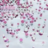 Rhinestones Redondos de Fondo Plano Serie de Tamaños Mixtos Decoraciones para Uñas, Populares en Xiaohongshu, Rhinestones para Uñas Portátiles DIY Venta al por Mayor