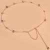 Cadena de Cintura Moda para Mujer Cadena de Pedrería Cinturón Fino para Mujer Todo Combinable Decorativo Vestido Cinturón Metálico Cinturón para Suéter de Mujer