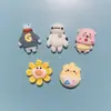 Decoração interna de carro acessórios de resina patch para capa de celular G Urso Grande urso branco grande Boneco Cartoon flor de sapato ins adesivo de geladeira