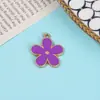 Aleación Gota de Aceite Accesorios Flor de Margarita de Cinco Pétalos Estilo Hyuna Pendientes Colgantes Accesorios para el Cabello Pulsera Material Joyería