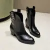 Botines de Tobillo con Tira Cruzada y Lazo Estilo Retro Wasteland para Mujer 2026 Primavera/Otoño Nuevos con Punta Redonda Suela Gruesa Adelgazante