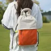 Mochila de moda Patchwork Color-Blocking, Bolso Cruzado Deportivo al Aire Libre Unisex, Bolso de Pecho de Moda Multifuncional Portátil para Viajes Diarios