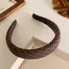 Nueva Diadema de Esponja Estilo Universitario Retro Coreano con Corona Alta, Pasador Elegante y Sofisticado para Mujer