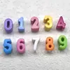 Macaron inglés alfanumérico acrílico hecho a mano con cuentas diy cadena para teléfono móvil llavero colgante accesorios al por mayor