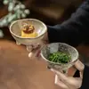 Plato para Salsa, Plato de Cerámica Estilo Japonés, Bol para Sazonar Hot Pot Casero, Vajilla Creativa para Restaurante, Plato para Salsa, Plato para Huesos