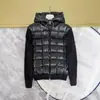 Marca M Versión de Alta Gama Estilo Otoño e Invierno Moncler Chaqueta Cálida Casual con Capucha Engrosada en Stock