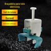 304 braçadeira de tubo elétrico de aço inoxidável braçadeira de fixação de cabo em forma de C acessórios de aço acessórios para tubos pequenos grandes niquelados braçadeira de tubo elétrico