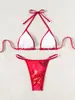 Nuevo traje de baño bikini estilo europeo y americano 2027 para mujer, con diseño de dos piezas, ajuste sexy y favorecedor, y perfecto para vacaciones en la playa