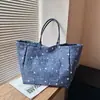Bolsa de Mão Casual Grande Capacidade Estilo Coreano Novo Verão 2026 Bolsa Tote Estrela Tendência Bolsa de Ombro Fashion Estilo Preguiçoso