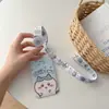 Portatarjetas Retráctil con Cuerda Larga Ji Yikawa Moda de Gama Alta Simple Tarjeta de Campus Tarjeta de Comida Estilo Ins Lindo Estudiante