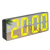 Ventas Calientes Transfronterizas Simple Ins Reloj Electrónico LED Multifunción Reloj Despertador para Estudiantes Escritorio Reloj Electrónico Digital