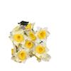 Ramo de flores artificiales de narciso grande de 7 tenedores SY para sala de estar, hogar, decoración, guía de boda, accesorios y adornos