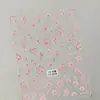 En Stock Nuevas Pegatinas de Uñas Florales Estilo Chino 3D Estilo Antiguo Flor de Peonía Perla Pegatinas de Uñas en Relieve Modelo CA