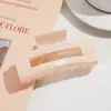 Presilha de Cabelo Grande Exquisita de Luxo Inspirada em Dopamina Estilo Coreano para Mulheres com Cabelo Grosso, Acessório de Cabelo para a Parte de Trás da Cabeça