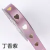 Cinta de Poliéster Estampada en Caliente Cinta para Flores de Pastel de Boda DIY Cinta para Regalo Accesorios de Lazo Cinta Decorativa DIY