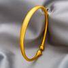 Pulsera de cuentas para mujer Pulsera abierta de moda estrellas lluvia de meteoritos brillante pulsera para mujer chapada en oro al vacío para enviar a mamá