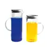 Vaso de Vidrio para Agua Fría Gran Capacidad Logo Recto Simple para el Hogar Blanco Frío Vaso para Jugos Hervidor de Agua Capacidad Extra Grande