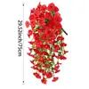 Amazon Cross-Border Ipomeia Artificial Eucalipto Flor Trombeta Videira Pendurada na Parede Jardim Pátio Flor Artificial Videira Decorativa