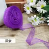 Cinta de copo de nieve de 1.5 cm estilo coreano encaje de lunares lazo DIY caja de regalo empaque de flores suministro a largo plazo
