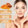 West&Month Esencia Facial de Cúrcuma Hidratante Suave Humectante Suavizante Iluminador Nutritiva Esencia para la Piel Facial