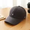 Gorra de Béisbol Versátil Estilo Coreano Japonés, Moderna y Sencilla, Gorra Deportiva de Copa Suave para Todas las Estaciones con Bordado de Letra Que Hace que la Cara Parezca Más Pequeña