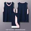 Nuevo conjunto de ropa de baloncesto para hombre, venta al por mayor, camiseta deportiva para estudiantes, ropa de entrenamiento para adultos, chaleco transpirable con estampado de verano