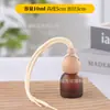 Atacado do Fabricante Criativo Novo Frasco de Perfume para Carro Pingente de Carro Frasco de Vidro Cordão Frasco de Aromaterapia Suprimento Pronto