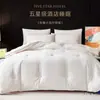 Edredón de Fibra de Soya Igual al de Hotel Cinco Estrellas, Edredón de Otoño e Invierno, Núcleo de Edredón Cálido y Antibacteriano, Edredón Fresco de Verano, Universal para Todas las Estaciones